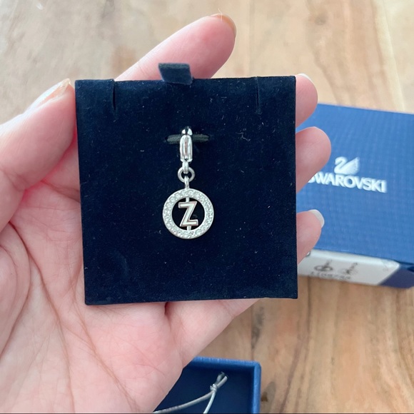 Swarovski Chain Bracelet with Chain - Picture 3 of 7